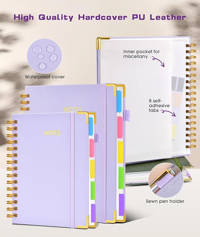 Hardcover Spiral Notebook journal - Image 3