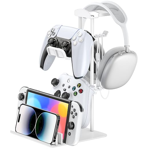 KDD Headphone Stand, Controller Holder & Headset Holder by KDD