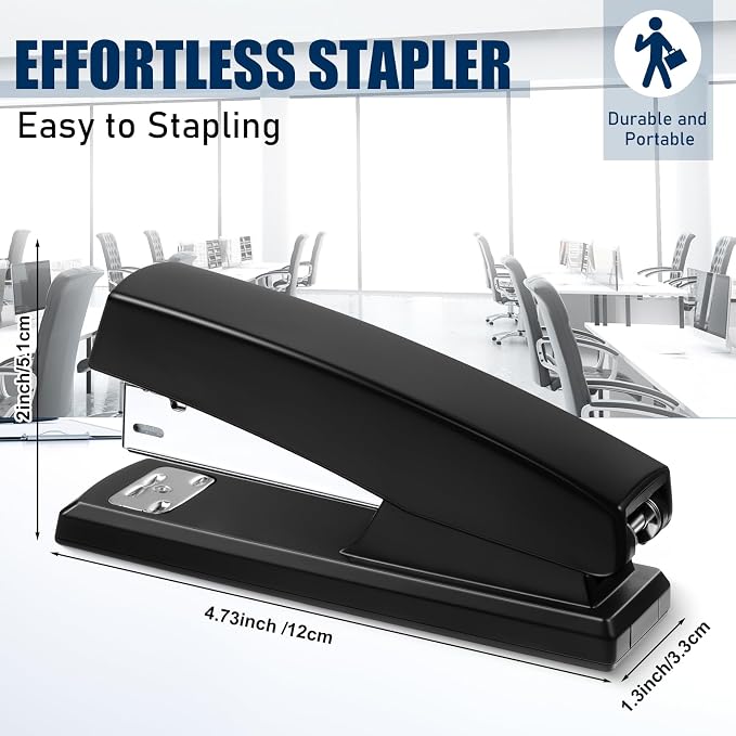 Yeaqee 6 Pcs Stapler for Desk Bulk - Image 2