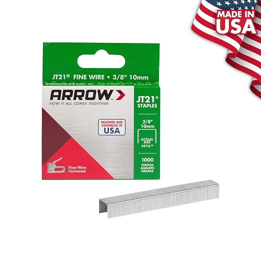 Arrow 276 JT21 Thin Wire Staples - Image 2