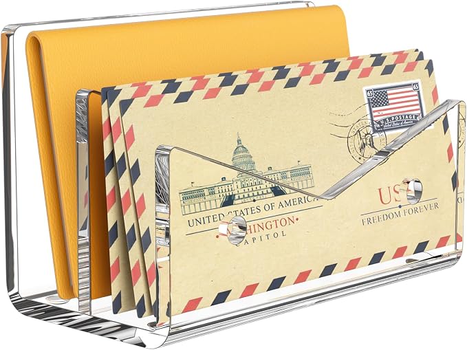 Mail Organizer Envelope Holder by Rulyyo