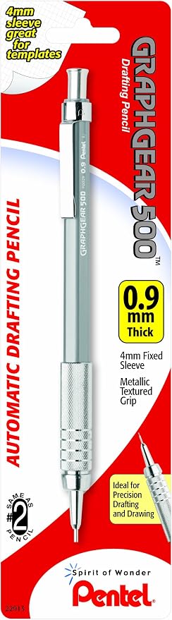 Pentel Graph Gear 500 Automatic Drafting Pencil, 1 Pack by PentelofAmerica