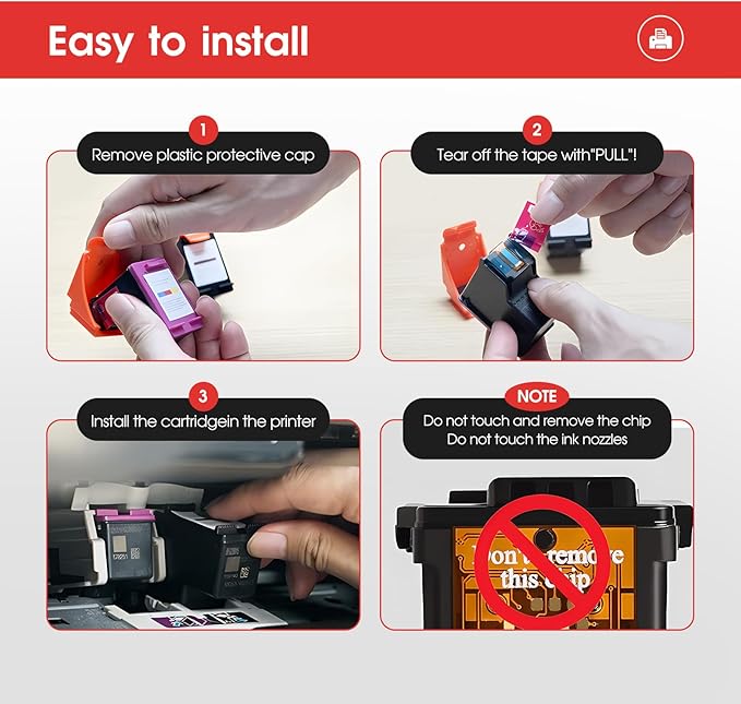 LLAOLLAO Remaunfactured Ink Cartridge Replacement for Canon 245XL 246XL Combo Pack PG-245 CL-246 for Pixma MX490 MX492 TR4520 MG2522 TS3322 TS202 TR4522 MG2920 Printer (1 Black, 1 Color)-DeskLoop Office