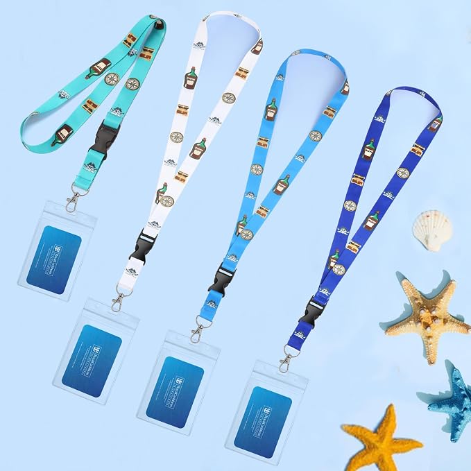 Cruise Lanyards, 4 Pack Waterproof Cruise Lanyard - Image 5