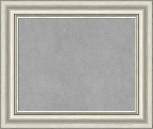 Amanti Art Silver Framed Magnetic Board 22x26 Small Vision Board by AmantiArt