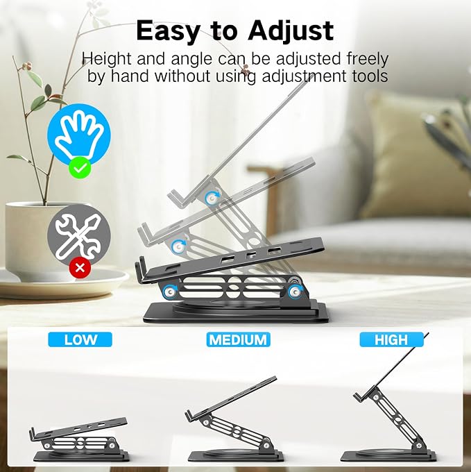 Adjustable Laptop Stand for Desk - Image 4