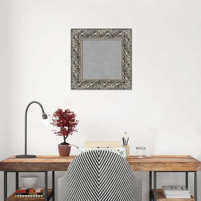 Amanti Art Silver Framed Magnetic Board 18x18 X-Small Vision Board - Image 6