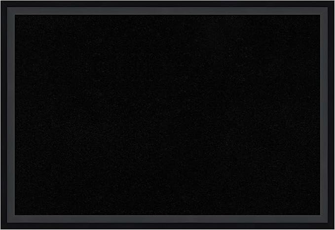 Amanti Art Black Cork Board for Wall, 13x19 Vision Board with Black Wood Frame, Small Corkboard Office Decor for Home Organization, Modern Corkboard Pinboard to Display Items for Home Organization in-DeskLoop Office