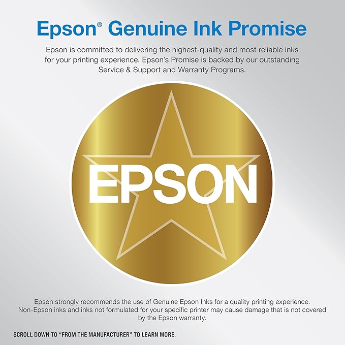 Epson EcoTank ET-4800 Wireless All-in-One Cartridge-Free Supertank Printer with Scanner, Copier, Fax, ADF and Ethernet – Ideal-for Your Home Office, White-DeskLoop Office