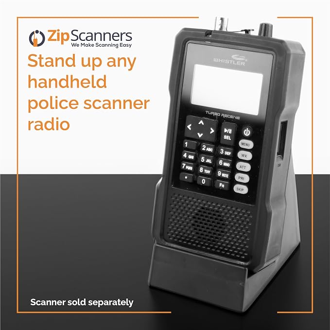 Desktop Stand for Uniden SDS150 & SDS100 Police Scanner & All Handheld Scanners - Image 6
