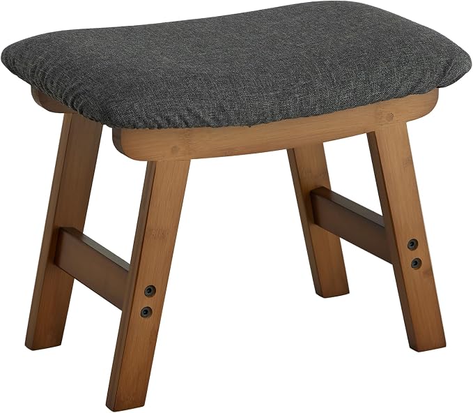 Foot Stool Ottoman Foot Rest Under Desk, Small Stool - Image 7