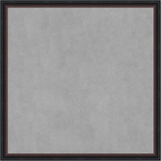 Amanti Art Black Framed Magnetic Board 26x26 Medium Vision Board by AmantiArt