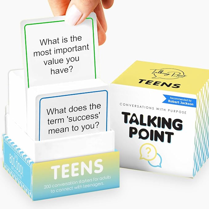200 Conversation Cards for Teens by TalkingPointCards