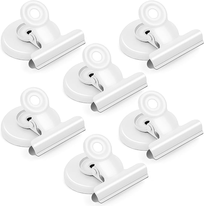 Grtard 6 Pack Magnetic Clips Heavy Duty, Magnet Clips by Grtard