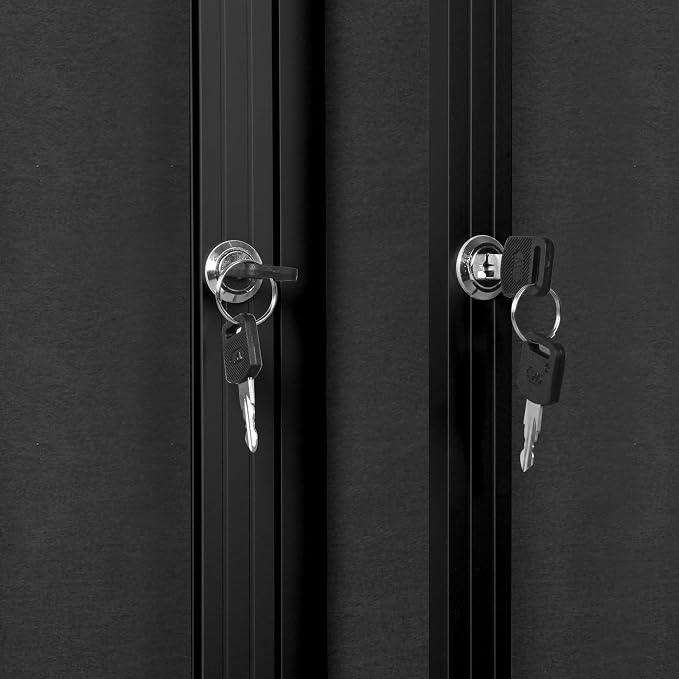 INNOVART Enclosed Bulletin Board 72” x 48”, Lockable Fabric Noticeboard - Image 5