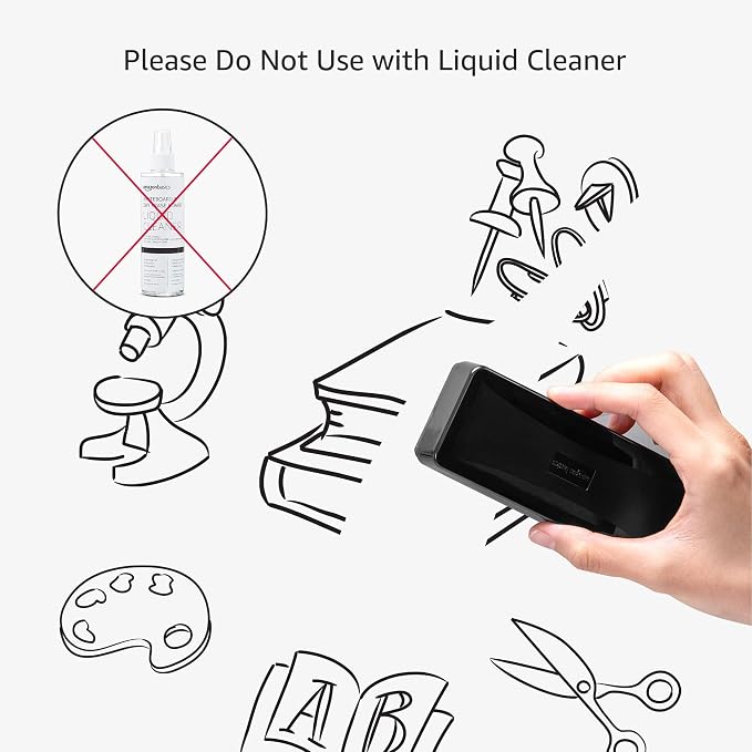 Amazon Basics Dry-Erase Whiteboard Erasers - Image 5