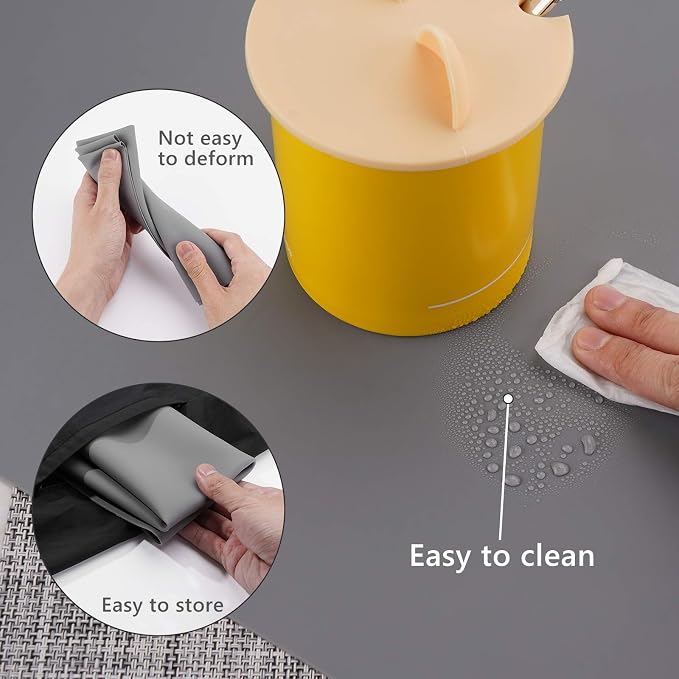 Gartful 3PCS Silicone Sheet for Crafts, Epoxy Resin, Jewelry Casting Molds - Image 7