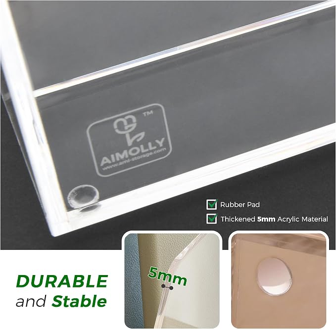 Clear Acrylic Magazine File Holder - Image 4