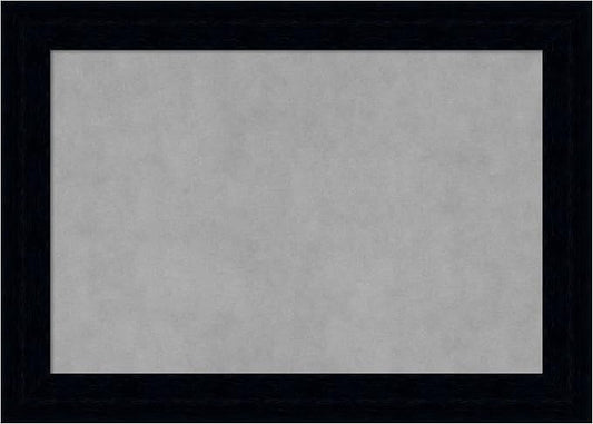 Amanti Art Black Framed Magnetic Board 20x28 Medium Vision Board by AmantiArt