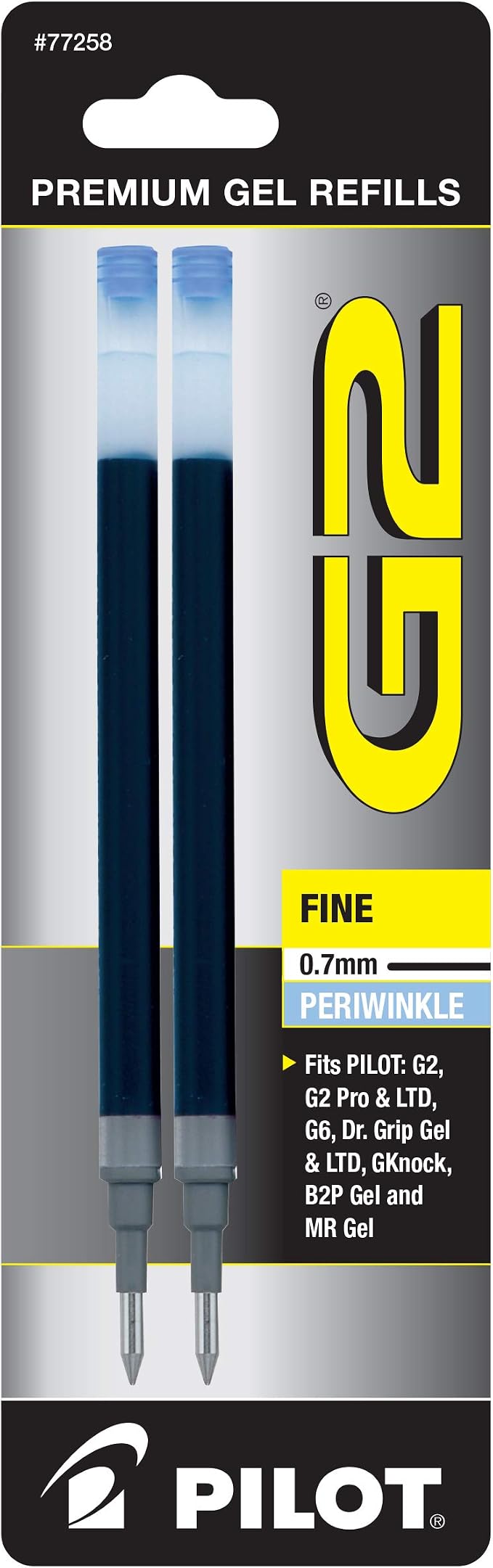 Pilot, G2 Gel Ink Refills, Fine Point 0.7 mm, Periwinkle by PilotCorporationofAmerica