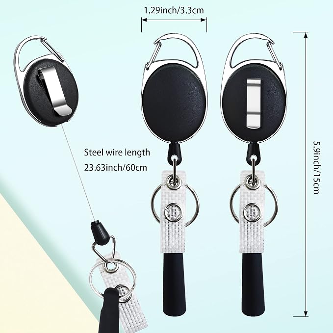 4 Pack Retractable Pen Pencil Holder - Image 3
