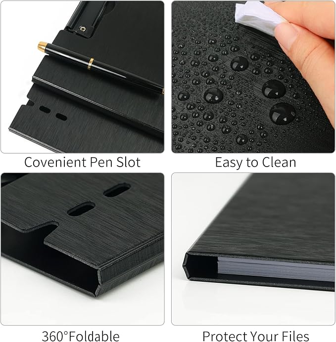 A4 Clipboard, 5 Pack Foldable Clipboards - Image 3