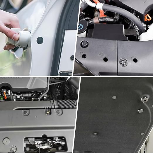 650pcs Push-Type Retainer Clips, Bumper Fender Nylon Rivets of 22 Most Popular - Image 5