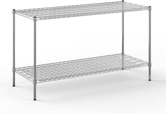 Regal Altair 24" Deep x 60" Wide x 34" Height Wire Shelving Kit | 2-Tier | NSF by Regal+Altair