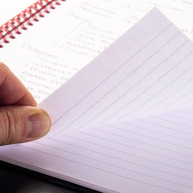 Black n' Red Notebooks, Business Journals, 3 Pack, 70 Sheets, Optik Paper - Image 3