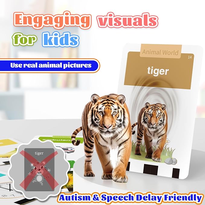 HOMESTEC Toddler Talking Flash Cards - Image 5
