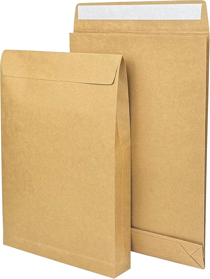 Large Expandable Envelopes, 40 Pack 9.3x 13" Big Mailing Envelopes | Self Seal - Image 3