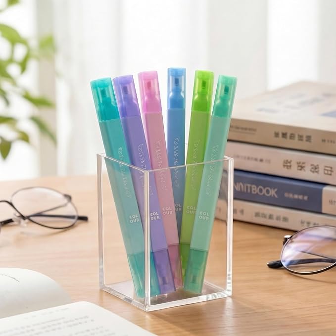 konket 6Pcs Aesthetic Cute Highlighters - Image 7