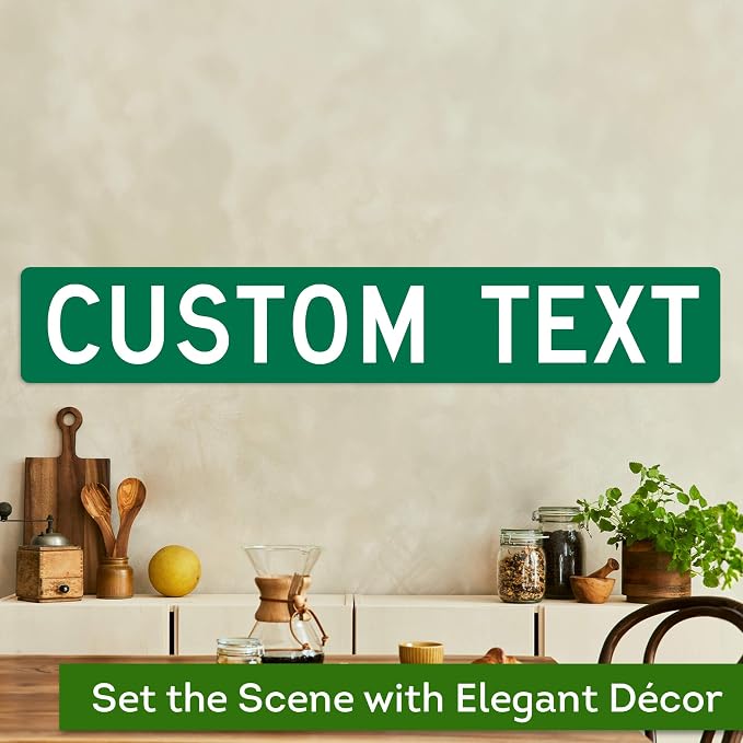 My Sign Center Custom Street Sign, 6x36 Inch, Classic Style, Reflective - Image 4