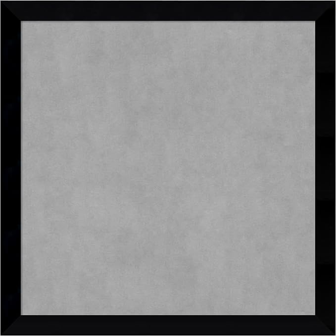 Amanti Art Black Framed Magnetic Board 27x27 Medium Vision Board by AmantiArt