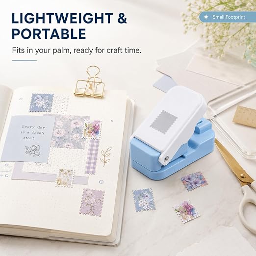 CYFUN DESIGN Stamp Punch, Stamps Cutter, Postage Stamps Edge Paper Punch - Image 6