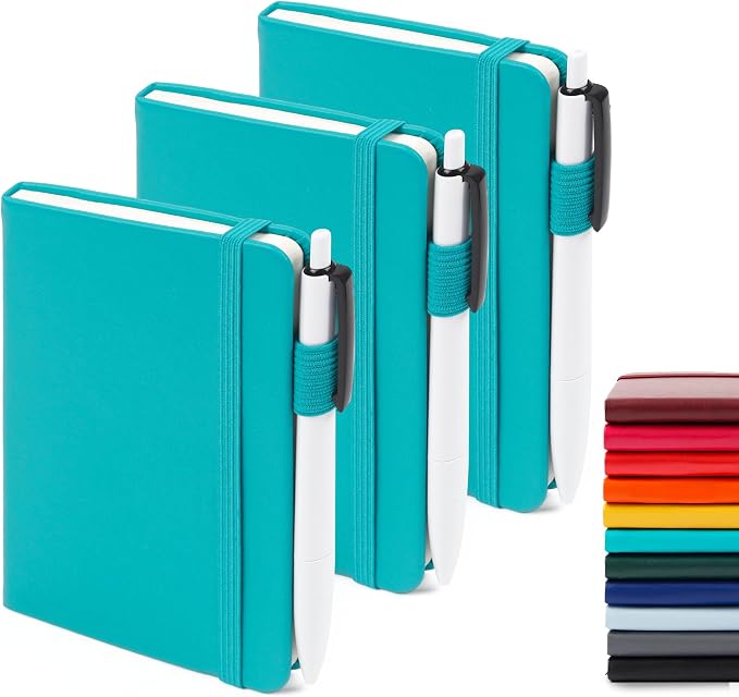 feela 3 Pack Pocket Notebook Journals by feela