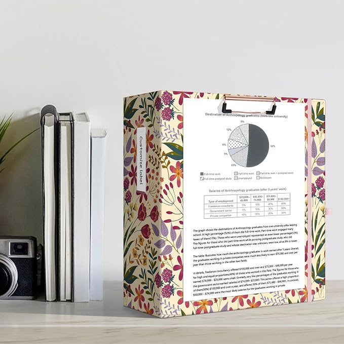 Ospelelf 3 Ring Binder for Letter Size Paper - Image 7