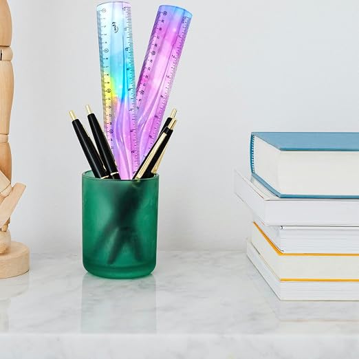 2 PCS 12 Inch Flexible Ruler, Bendable Plastic Ruler, Soft Bendable Gradient - Image 7