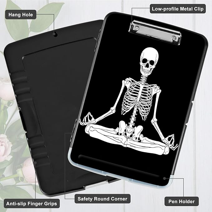 Sitting Skull A4 Clipboard - Image 5