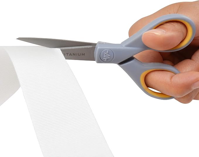 Westcott ‎13824 7” & 5” Pointed Titanium-Bonded Crafting Scissors - Image 3