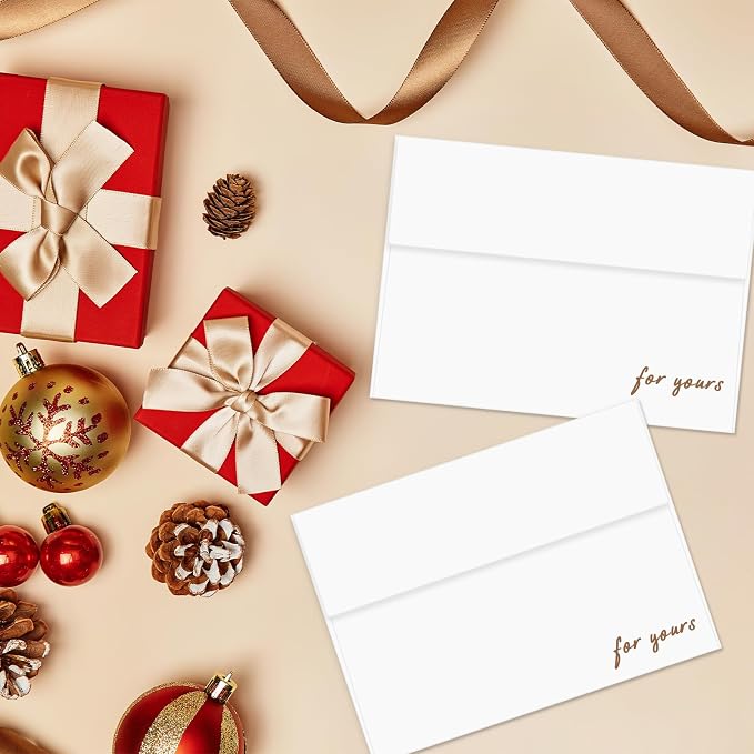 5x7 Envelopes For Invitation, A7 Envelope white, 100 pack 5x7 card Envelopes - Image 6