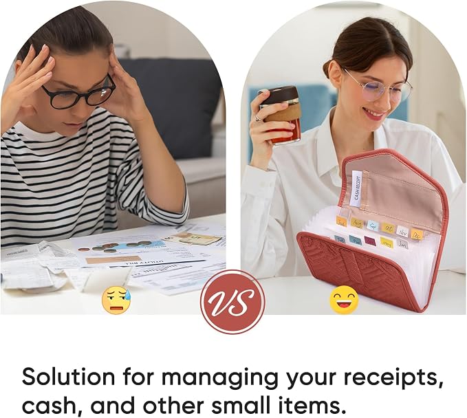 Fabric Receipt Organizer 7X5 - Image 7
