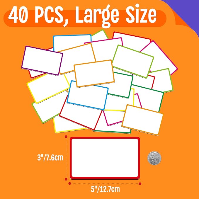 Magnetic Colorful Labels - Image 2