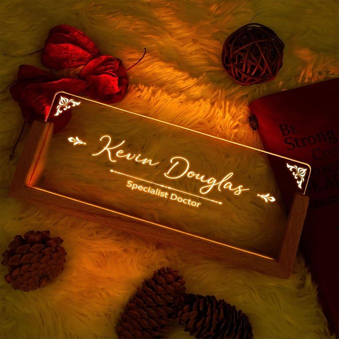 Custom Name Plate for Desk - Image 2