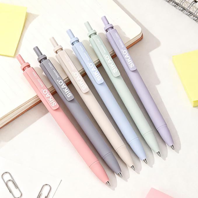 Morandi Pens Bulk 60 Pack – Smooth Writing 1.0mm, Click Ballpoint Pens - Image 7