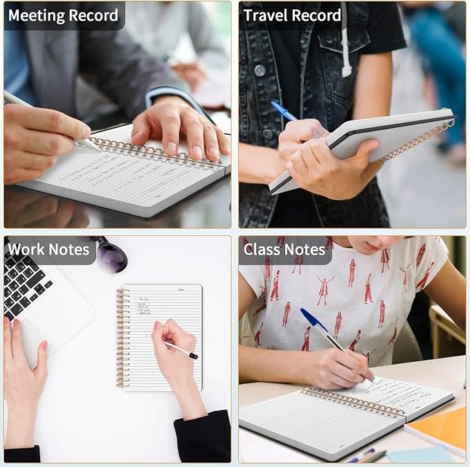 Forvencer Lined Spiral Journal Notebook - Image 7