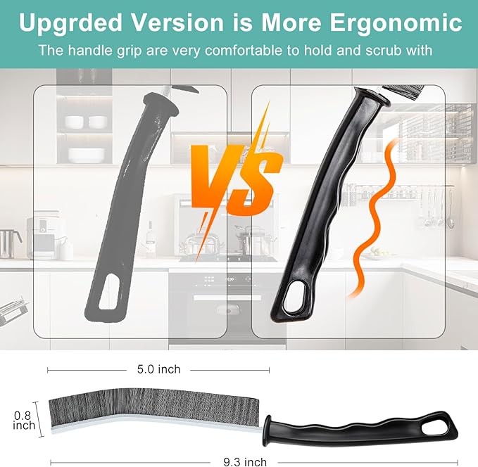 Crevice Cleaning Brush，Hard-Bristled Grout Brush，2026 New Multifunctional Gap - Image 5