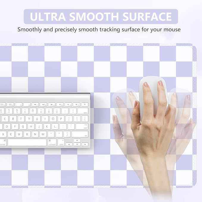 iCasso Desk Pad Mat, Desk Matt for Desktop, Cute XXL Large Mouse Pad, Anti-Slip - Image 5