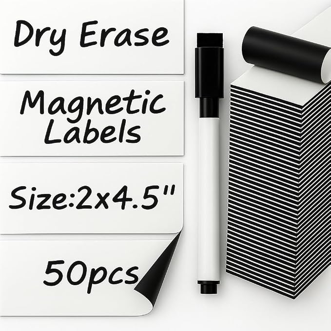 X-bet MAGNET Dry Erase Magnetic Labels by X-betMAGNET