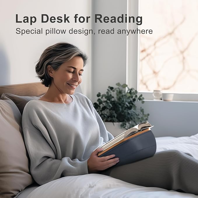 ERGONOV Lap Book Stand for Hands Free Reading Comfortable Reading Pillow Stand - Image 2